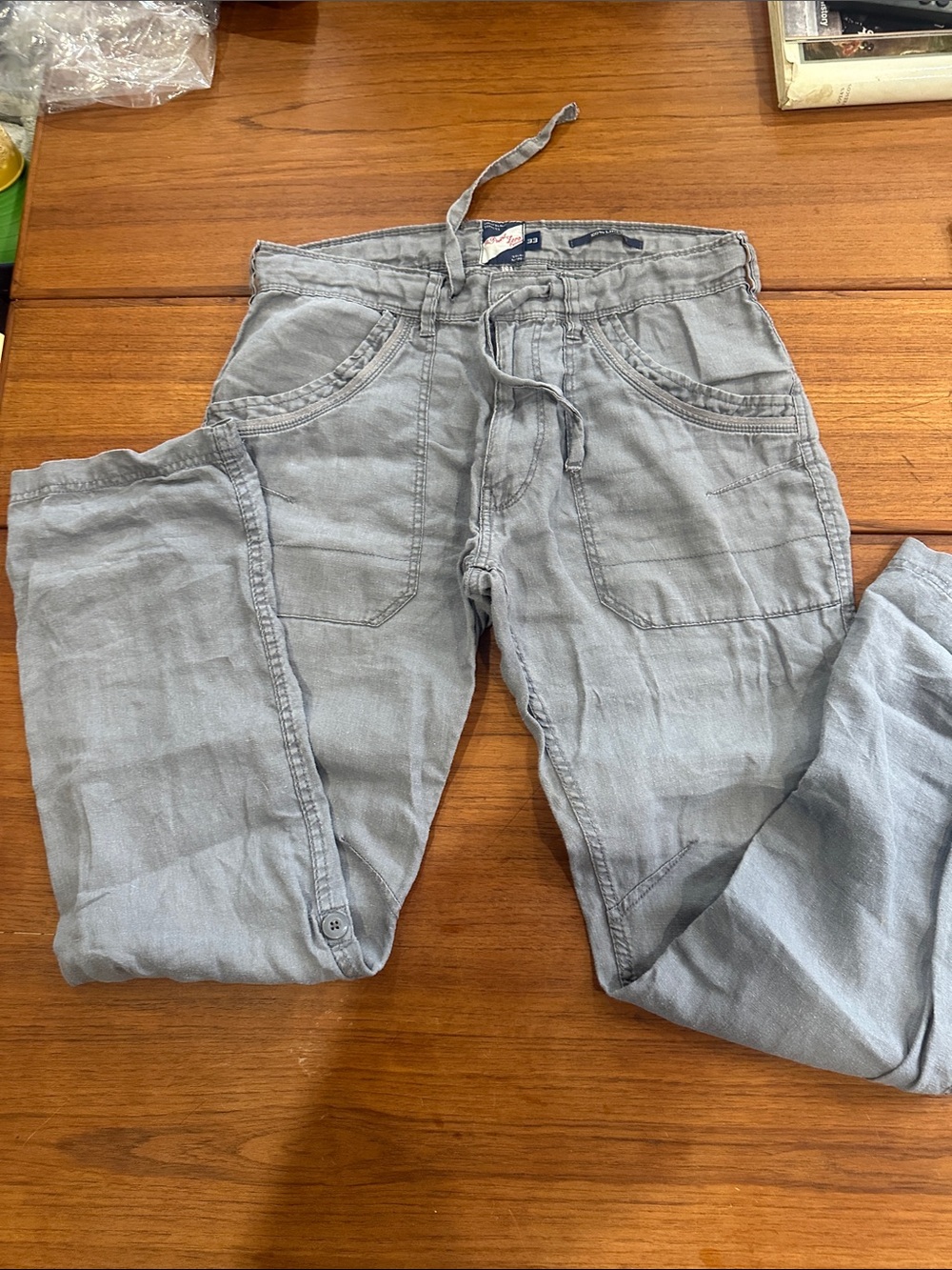 Point zero linen pants
